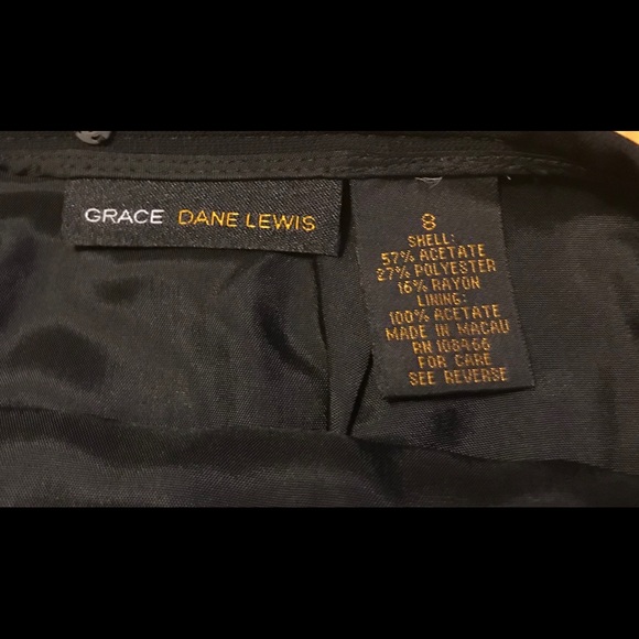 3 for $15 Grace Dane Lewis Black Skirt - Picture 6 of 7